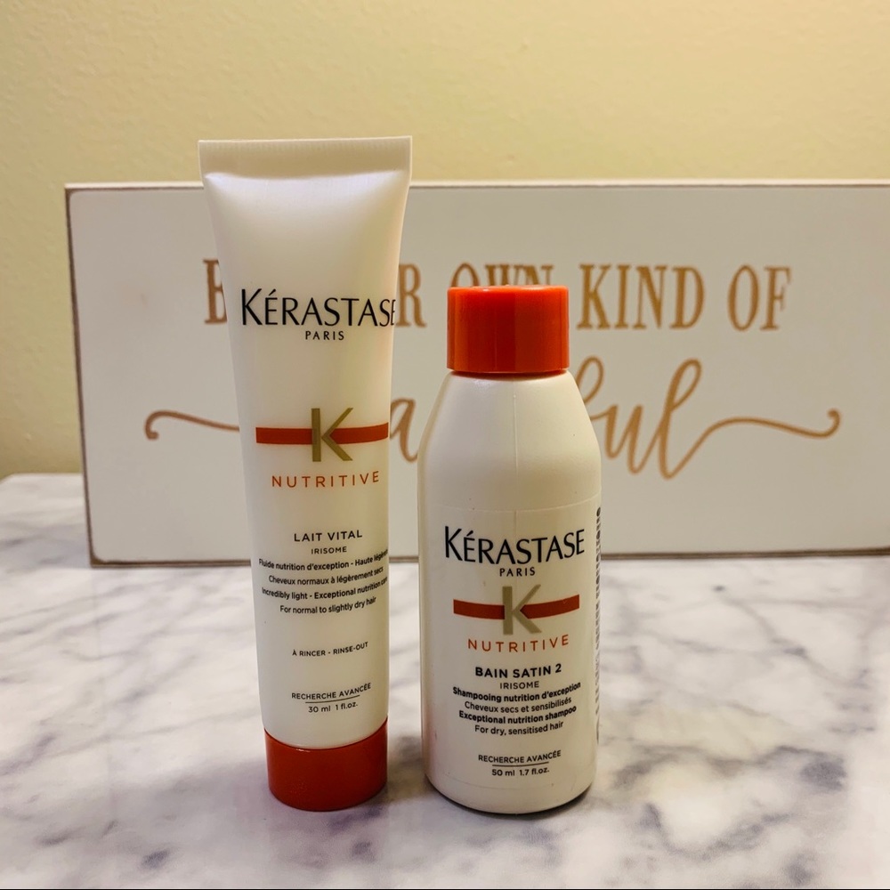 Kérastase Nutritive Shampoo& Conditiner